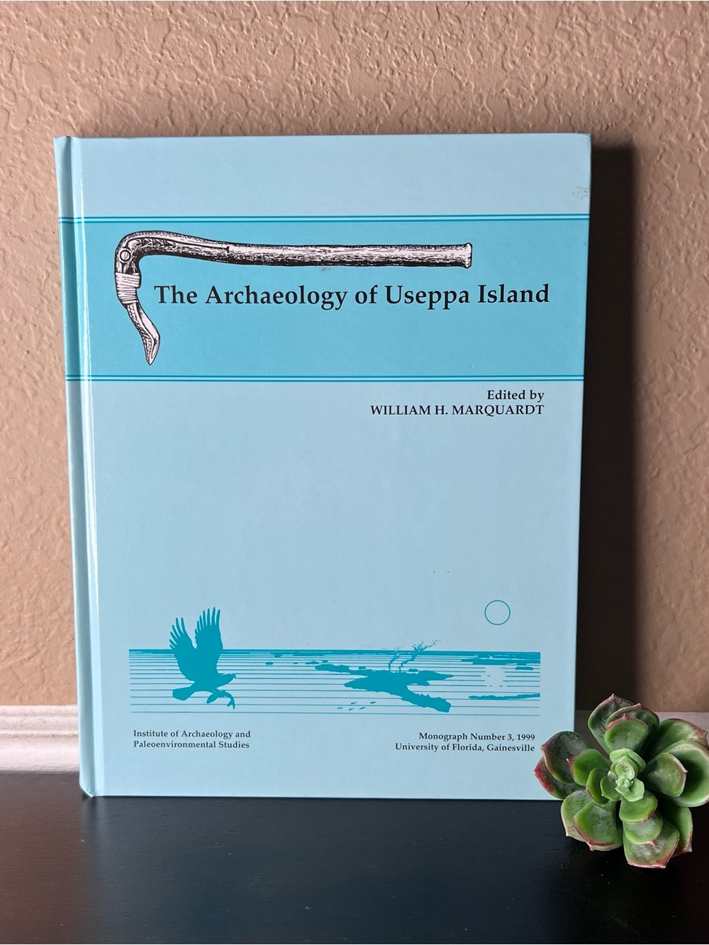 Vintage 1999 Archaeology of Useppa Island Hardcover Calusa Florida History UF
